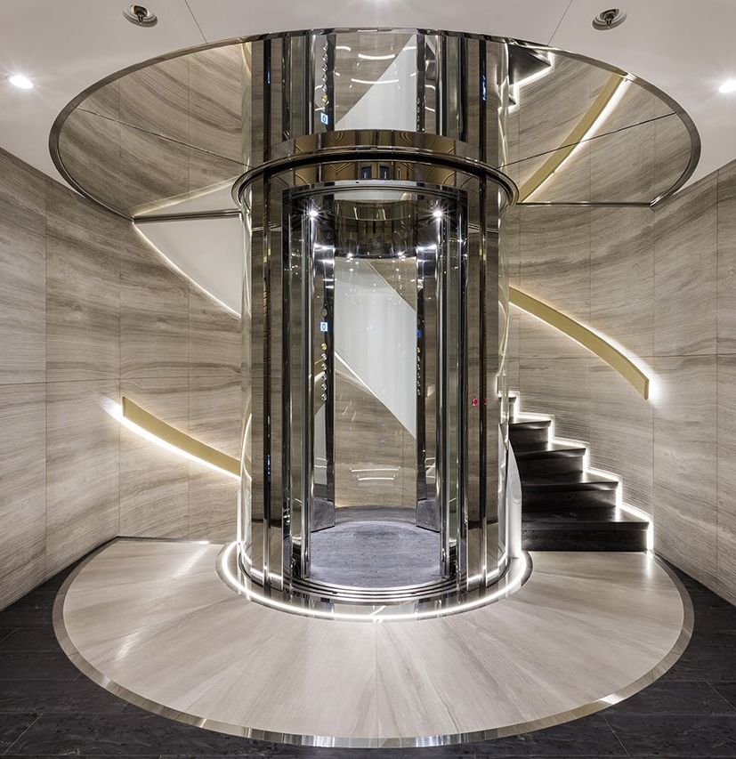 Round Elevatora